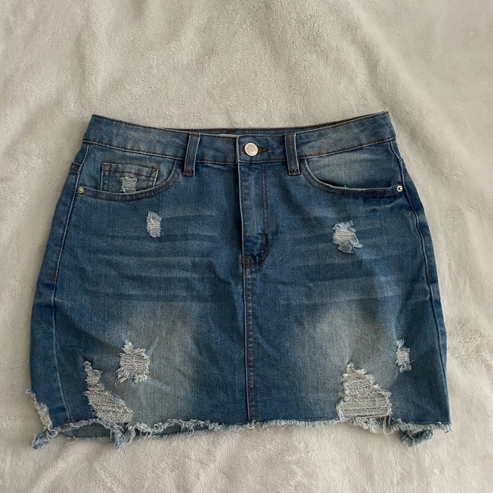 Denim skirt